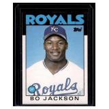Bo Jackson RC  1986 Topps Traded #50T Kansas City Royals Baseball Card