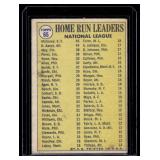 NL HR Leaders - Hank Aaron, McCovey, May   1970 Topps #65  Baseball Card