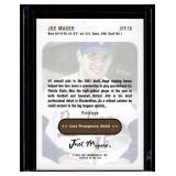 Joe Mauer RC  2002 Topps Total #1 Minnesota Twins Baseball Card