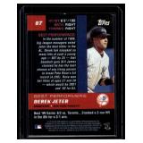 Derek Jeter Refractor   2000 Bowman