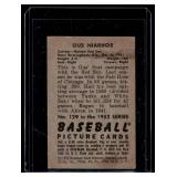 Gus Niarhos   1952 Bowman #129 Boston Red Sox Baseball Card