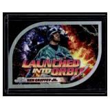 Ken Griffey Jr. Die Cut Refractor   2024 Topps Chrome Cosmic Launched into Orbit #LIO-24 Seattle Mariners Baseball Card