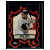 David Ortiz Die Cut Close Connection Refractor   2013 Topps Chrome #CC-DO Boston Red Sox Baseball Card