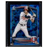 Walker Jenkins Sapphire RC  2025 Bowman Chrome Prospects #BCP-1 Minnesota Twins Baseball Card
