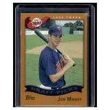 Joe Mauer RC  2002 Topps #622 Minnesota Twins Baseball Card