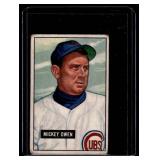 Mickey Owen   1951 Bowman #174 Chicago Cubs Baseball Card