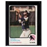 Hank Aaron   1973 Topps #100 Atlanta Braves Baseball Card