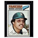 Reggie Jackson   1977 Topps #10 New York Yankees Baseball Card