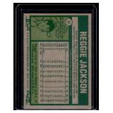 Reggie Jackson   1977 Topps #10 New York Yankees Baseball Card