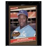 Bo Jackson RC  1986 Donruss Highlights #43 Kansas City Royals Baseball Card