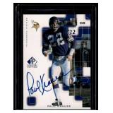 Paul Krause   1999 SP Signature Autographs #PK Minnesota Vikings Football Card