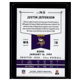Justin Jefferson RC  2021 Chronicles #65 Minnesota Vikings Football Card