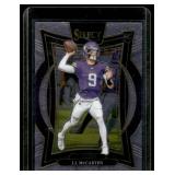 J.J. McCarthy RC  2024 Panini Select #24 Minnesota Vikings Football Card