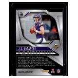 J.J. McCarthy RC  2024 Panini Prizm #400 Minnesota Vikings Football Card