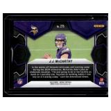 J.J. McCarthy RC  2024 Panini Mosaic #275 Minnesota Vikings Football Card