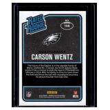 Carson Wentz RC  2016 Donruss Optic Rated Rookies #156 Philadelphia Eagles Football Card
