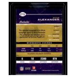 Rufus Alexander RC  2007 Playoff Contenders #215 Minnesota Vikings Football Card