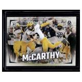 J.J. McCarthy RC  2024 Panini Luminance #187 Minnesota Vikings Football Card