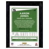 Aaron Jones  062/100 2020 Donruss Press Proofs #104 Green Bay Packers Football Card