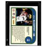 J.J. McCarthy RC  2024 Score Protential #10 Minnesota Vikings Football Card