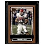 Adrian Peterson RC  2007 Topps Draft Picks & Prospects #135 Oklahoma Sooners Football Card