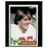 Dwight Clark RC  1981 Topps #422 San Francisco 49ers Football Card