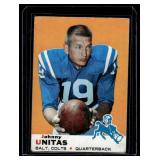 Johnny Unitas   1969 Topps #25 Baltimore Colts Football Card