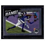 Justin Jefferson   2021 Mosaic Bang! Insert #B-12 Minnesota Vikings Football Card