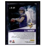 J.J. McCarthy RC  2024 Panini Absolute By Storm #BS-JMY Minnesota Vikings Football Card
