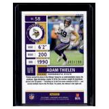 Adam Thielen  083/199 2020 Panini Contenders #58 Minnesota Vikings Football Card
