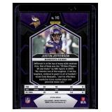 Justin Jefferson   2024 Panini Mosaic Silver Holo #143 Minnesota Vikings Football Card