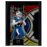 Josh Allen Die Cuthbert   2023 Panini Select #200 Buffalo Bills Football Card