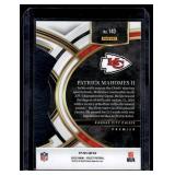 Patrick Mahomes II Die Cut   2023 Panini Select Prizm #140 Kansas City Chiefs Football Card