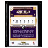 Adam Thielen  162/199 2018 Donruss Optic Orange #64 Minnesota Vikings Football Card