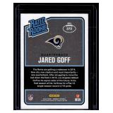 Jared Goff RC  2016 Donruss RatAction Packed Rookies #372 Los Angeles Rams Football Card