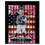 Josh Allen   2024 Panini Mosaic Prizm #254 Buffalo Bills Football Card
