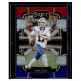 Josh Allen Die Cut   2023 Select Prizm #13 Buffalo Bills Football Card