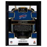 Josh Allen Die Cut   2023 Select Prizm #13 Buffalo Bills Football Card
