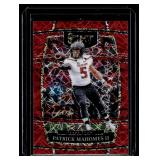 Patrick Mahomes II   2022 Panini Select Draft Picks Red Lazer Prizm #26 Texas Tech Red Raiders Football Card