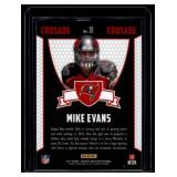 Mike Evans RC  2014 Panini Rookies & Stars Rookie Crusade Blue #31 Tampa Bay Buccaneers Football Card