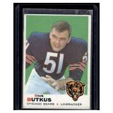 Dick Butkus   1969 Topps #139 Chicago Bears Football Card