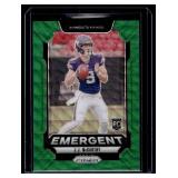 J.J. McCarthy RC  2024 Panini Prizm Emergent #19 Minnesota Vikings Football Card