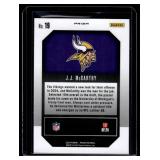 J.J. McCarthy RC  2024 Panini Prizm Emergent #19 Minnesota Vikings Football Card