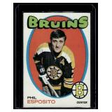 Phil Esposito   1971 Topps #20 Boston Bruins Hockey Card