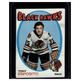 Tony Esposito   1971 Topps #110 Chicago Blackhawks Hockey Card