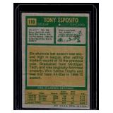 Tony Esposito   1971 Topps #110 Chicago Blackhawks Hockey Card