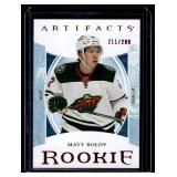 Matt Boldy RC 211/299 2022 Upper Deck Artifacts Copper #176 Minnesota Wild Hockey Card