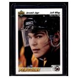 Jaromir Jagr   1992 Upper Deck #256 Pittsburgh Penguins Hockey Card