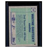 Wayne Gretzky   1990 Topps #199 Los Angeles Kings Hockey Card