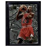 Michael Jordan   1996 Metal #212 Chicago Bulls Basketball Card